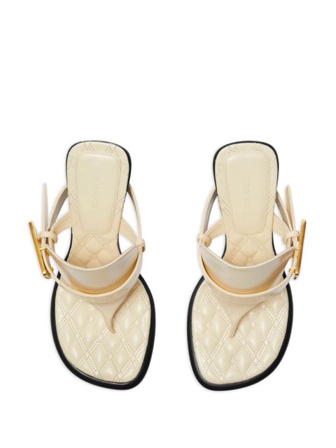Burberry 100mm Bay leather mules - Neutrals - zdjęcie produktu nr 2