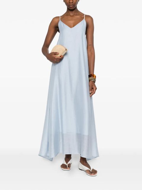 Eleh V-neck maxi dress - Blue - zdjęcie produktu nr 2