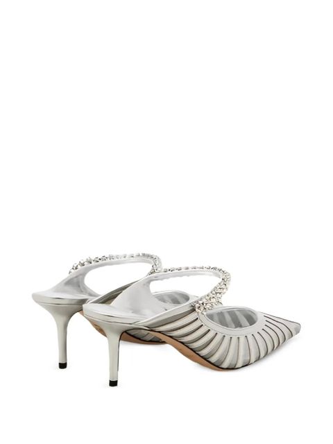 Jimmy Choo Bing embellished pumps - Silver - zdjęcie produktu nr 2