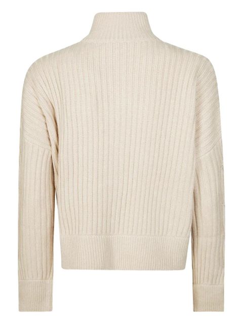 Max Mara Afelio button-ribbed cardigan - Neutrals - zdjęcie produktu nr 2