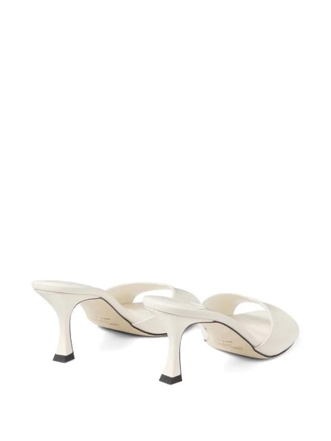 Jimmy Choo 70mm Skye leather sandals - White