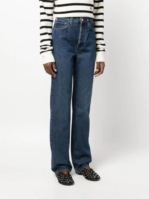 TOTEME Classic Cut straight-leg jeans - Blue - zdjęcie produktu nr 2