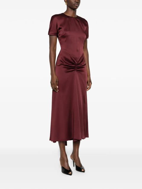 Victoria Beckham gathered midi dress - zdjęcie produktu nr 2