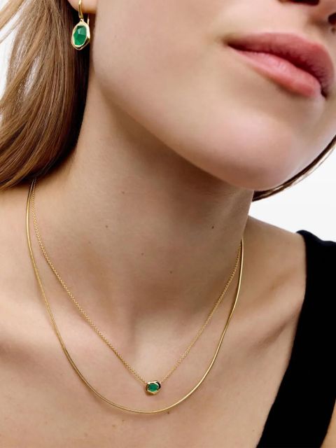 Monica Vinader Odyssey necklace - Green