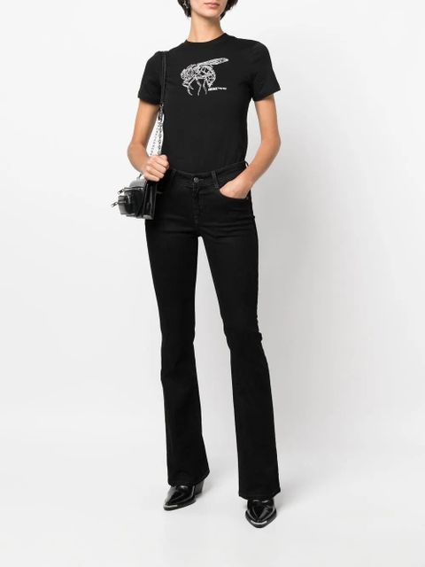 Diesel 1969 D-Ebbey flared jeans - Black - zdjęcie produktu nr 2