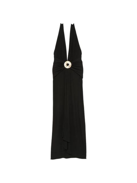 Cult Gaia hammered-ring halterneck dress - Black - zdjęcie produktu nr 1
