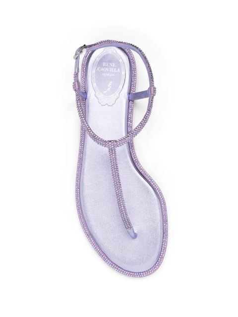 René Caovilla Diana sandals - Purple