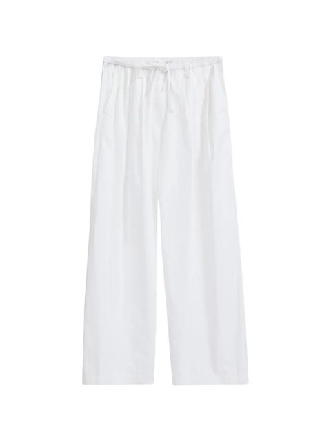 3.1 Phillip Lim drawstring wide-leg trousers - White - zdjęcie produktu nr 1