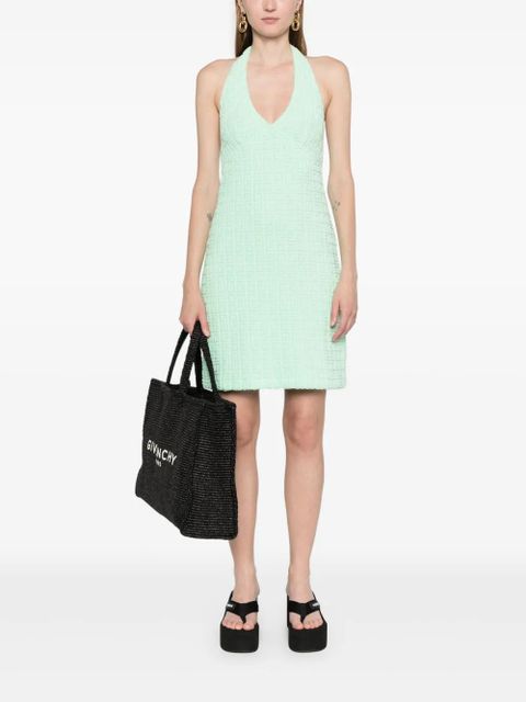 Givenchy 4G-motif halterneck dress - Green - zdjęcie produktu nr 2
