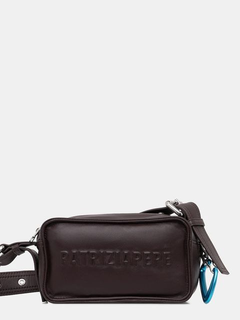 Patrizia Pepe torebka skórzana kolor brązowy 2B0153 L113 - zdjęcie produktu nr 1