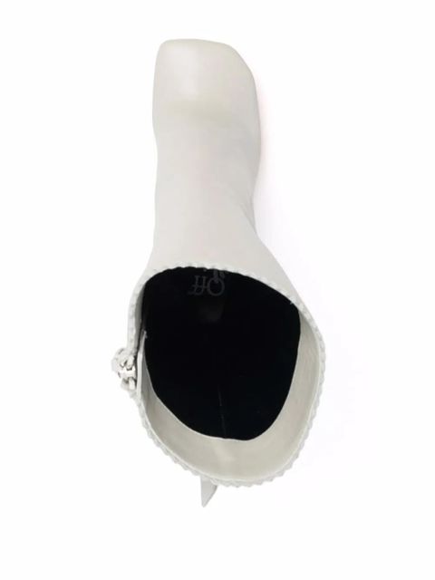 Off-White Sponge 110mm ankle boots - Grey