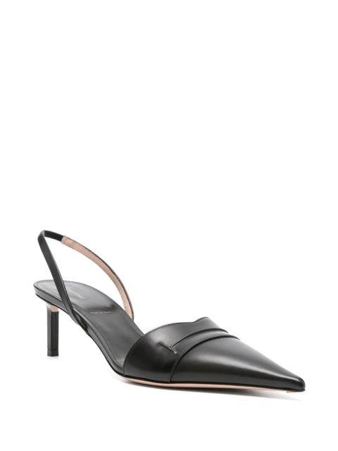 TOM FORD 70mm leather pumps - Black - zdjęcie produktu nr 2