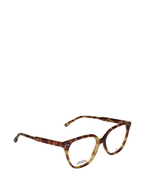 ISABEL MARANT tortoiseshell-effect cat-eye glasses - Brown
