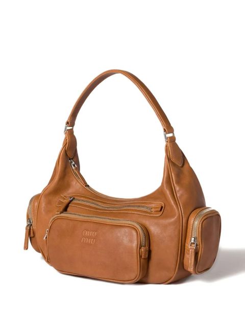 Miu Miu Pocket shoulder bag - Brown