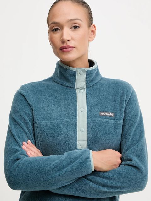 Columbia bluza sportowa Benton Springs kolor turkusowy wzorzysta 2085651