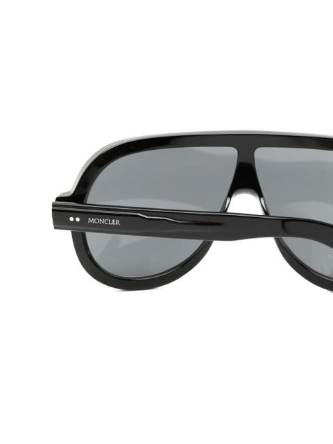 Moncler Eyewear oversized-frame sunglasses - Black