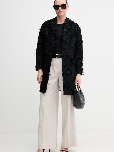 Sisley płaszcz damski z wiskozą - zdjęcie produktu nr 1