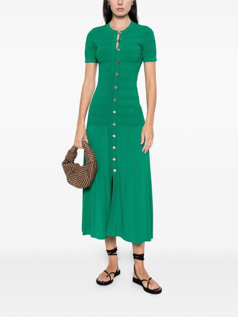 SANDRO knitted midi dress - Grey - zdjęcie produktu nr 2