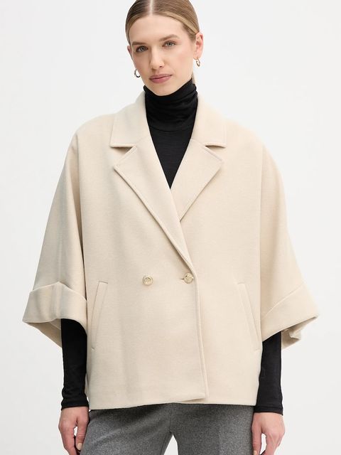 Gaudi płaszcz kolor beżowy 521FD35015 - zdjęcie produktu nr 1