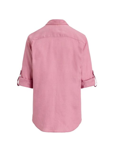 Lauren Ralph Lauren buttoned roll-up shirt - Pink - zdjęcie produktu nr 2