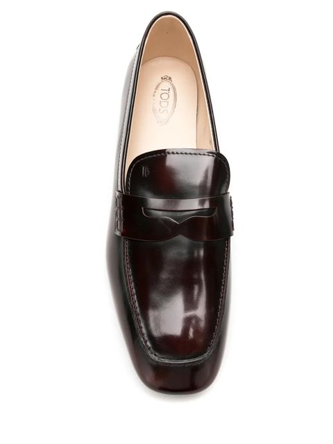 Tod's Tods Womens Bordeaux Loafer - Brown