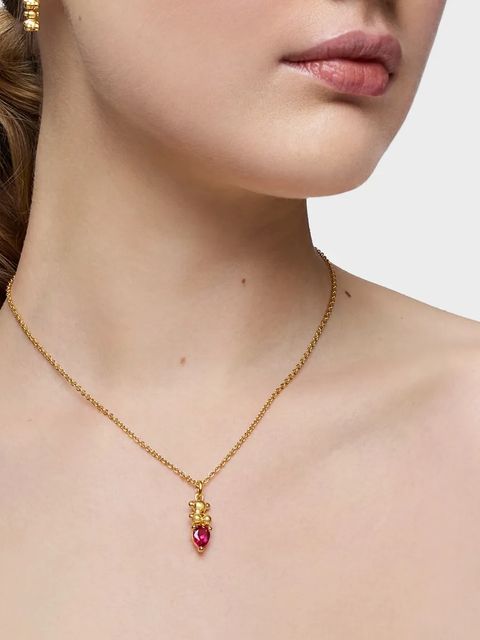 Tous zawieszka ze srebra pokrytego złotem