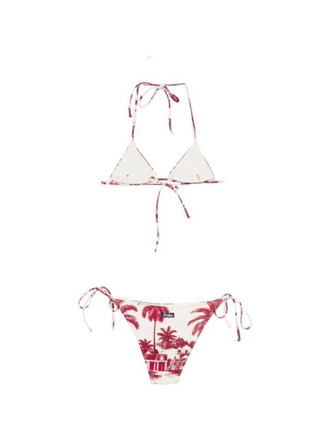 MC2 Saint Barth Leah print tie bikini - Neutrals - zdjęcie produktu nr 2