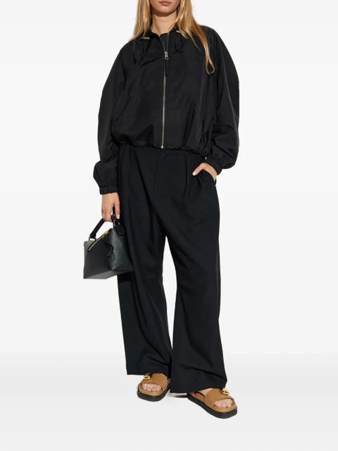 LOEWE hooded drawstring bomber jacket - Black - zdjęcie produktu nr 2