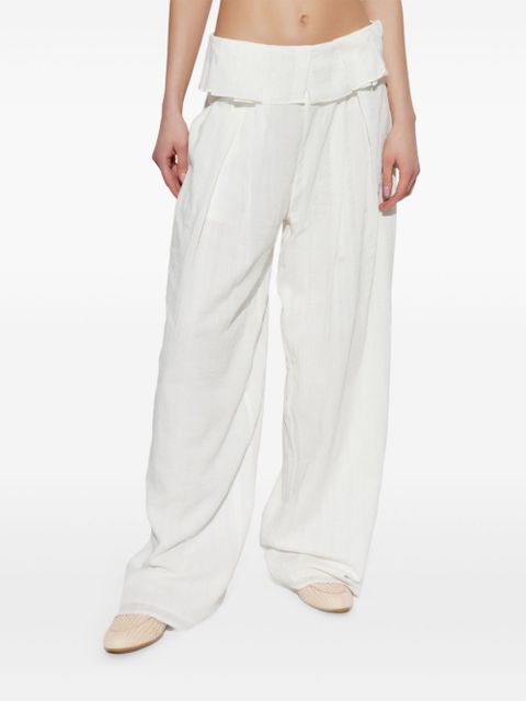 Cult Gaia Sisley wide-leg trousers - White