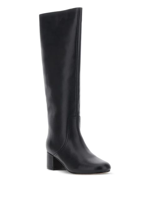 TWINSET knee-high block-heel boots - Black - zdjęcie produktu nr 2