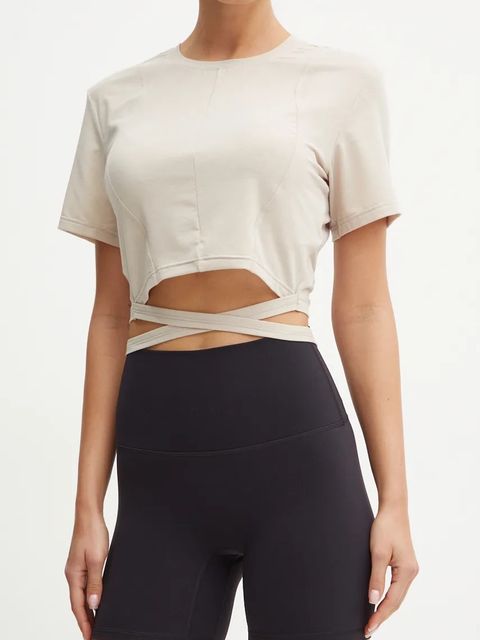 JOYINME szorty do jogi Movement kolor czarny gładkie high waist Szorty.Movement - zdjęcie produktu nr 1