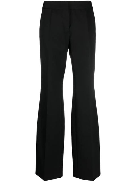 Jil Sander wool-cotton wide-leg trousers - Black - zdjęcie produktu nr 1