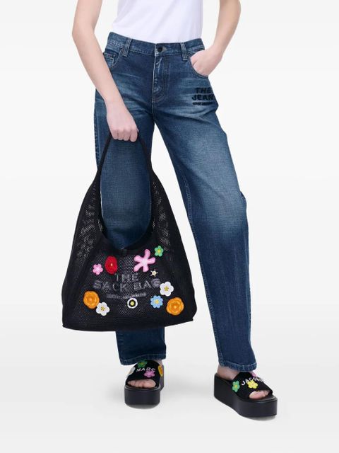 Marc Jacobs The Daisy Crochet Sack bag - Black