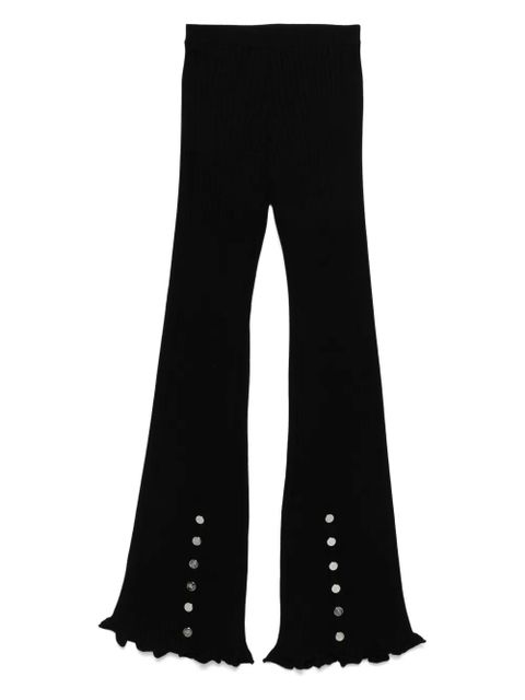 Rabanne ribbed trousers - Black - zdjęcie produktu nr 2