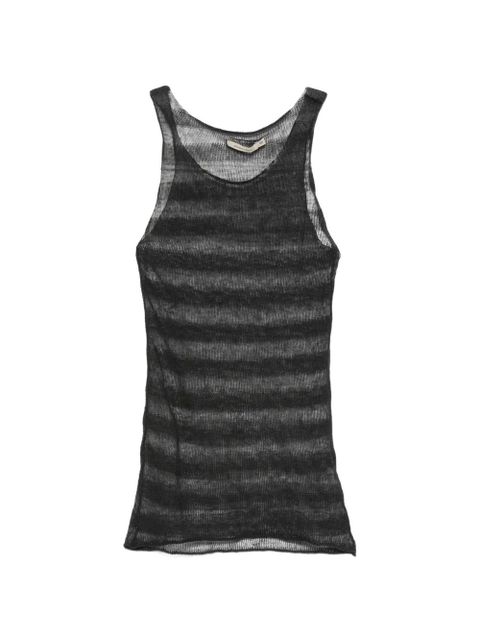 Paloma Wool Dino striped sheer tank top - Black - zdjęcie produktu nr 1