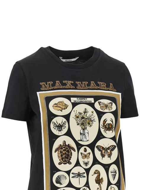 Max Mara Mxmspadino graphic T-shirt - Black - zdjęcie produktu nr 2