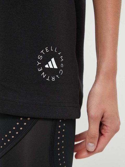 adidas by Stella McCartney t-shirt damski kolor czarny IB6854