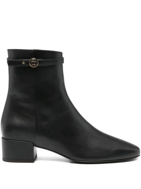 Tod's 40mm logo-detail boots - Black - zdjęcie produktu nr 1