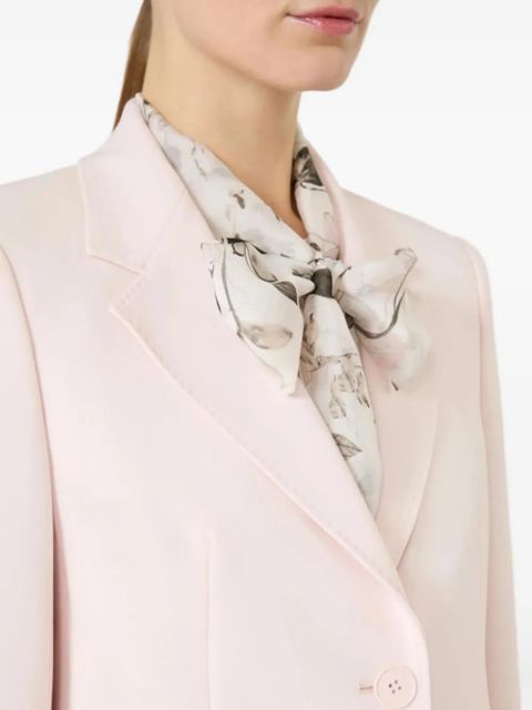 Max Mara notched linz jacket - Pink