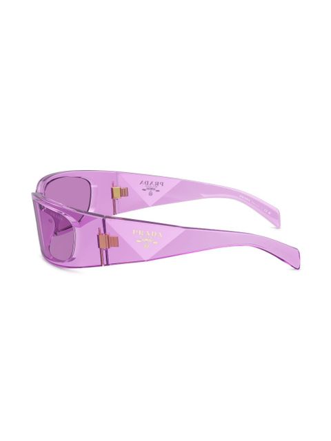 Prada Eyewear Prada PR A14S oval frame sunglasses - Pink - zdjęcie produktu nr 2