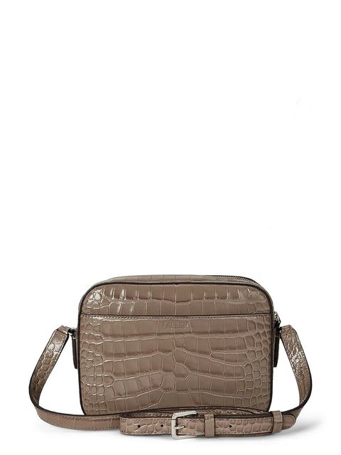 Lauren Ralph Lauren torebka skórzana kolor brązowy 431950824 - zdjęcie produktu nr 2