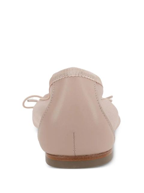 Simone Rocha rhinestone-appliqué mesh ballet flats - Neutrals