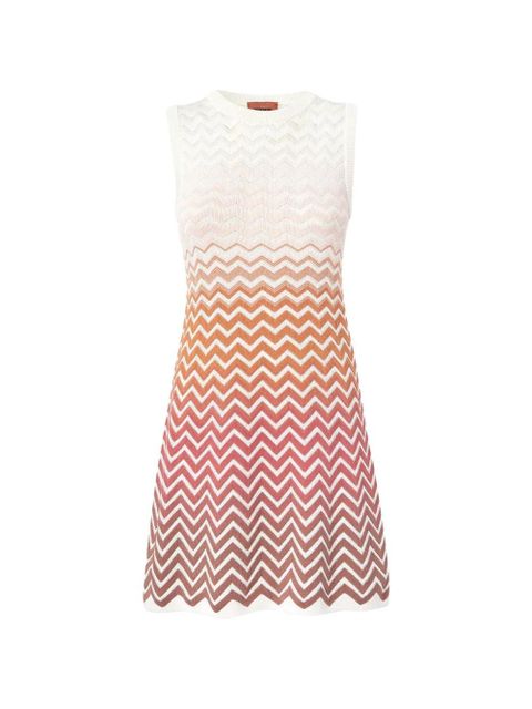Missoni ombré sleeveless mini dress - White - zdjęcie produktu nr 2