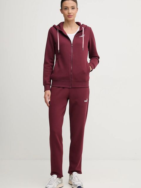 Puma dres damski kolor bordowy 688161 - zdjęcie produktu nr 1