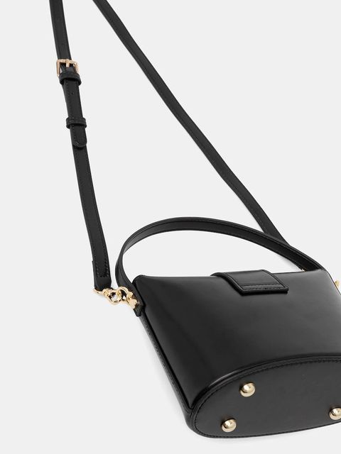 Answear.LAB torebka skórzana kolor czarny - zdjęcie produktu nr 2