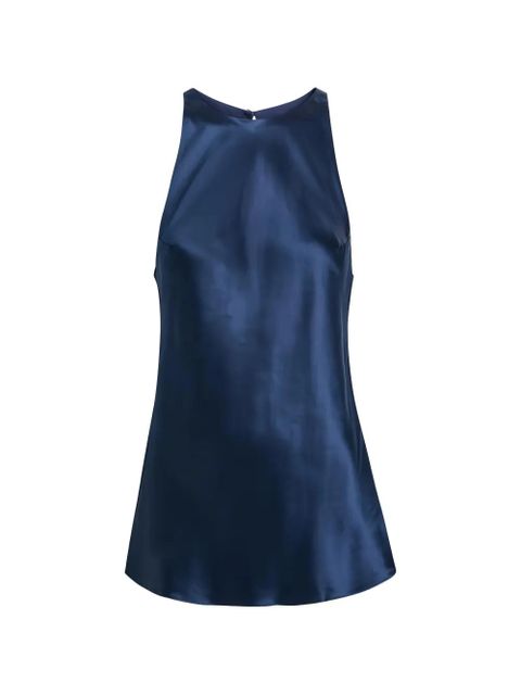 Reformation Saskia halterneck top - Blue - zdjęcie produktu nr 1