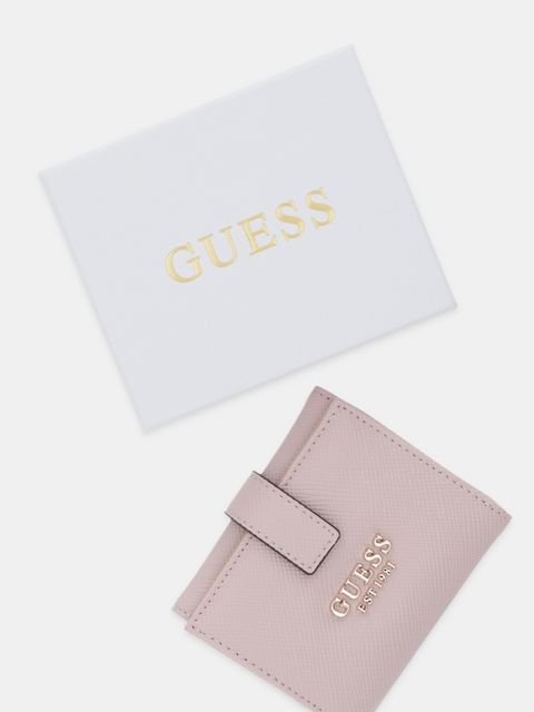 Guess portfel ROSALBA damski kolor różowy SWZG96 57138