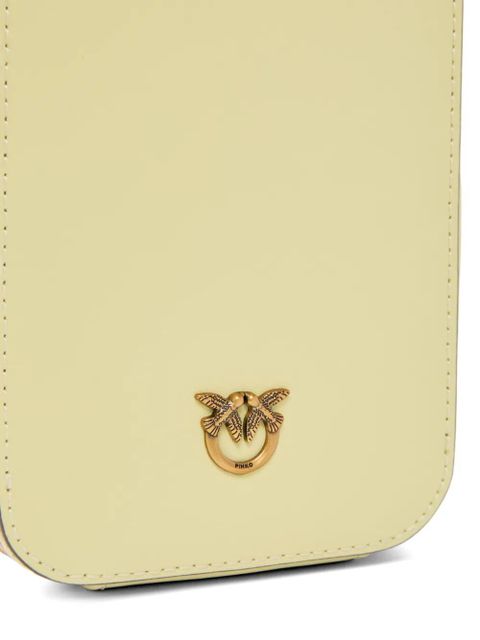 PINKO zip-around leather smartphone case - Neutrals