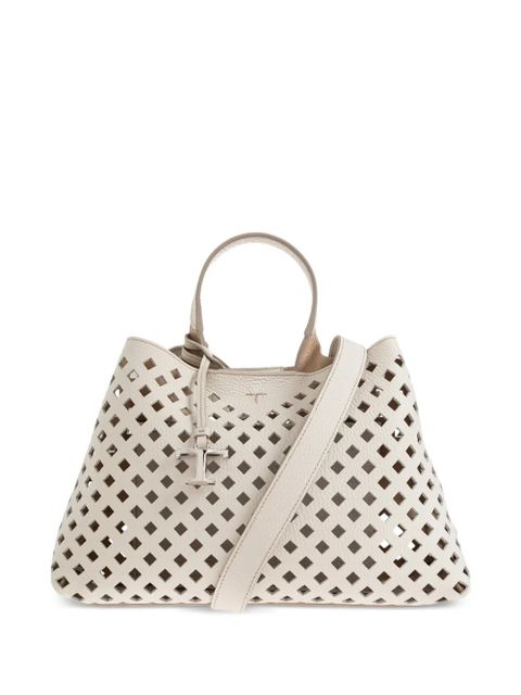 Tod's small leather tote bag - Neutrals - zdjęcie produktu nr 1