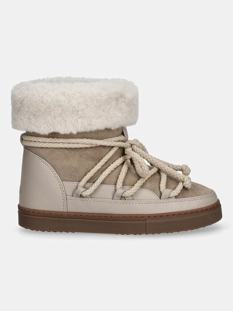 Inuikii śniegowce skórzane Classic High kolor beżowy 1001.002.0072.250 - zdjęcie produktu nr 2